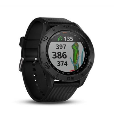 Approach S60, Premium GPS Golf Watch with Touchscreen Display and Full Color CourseView Mapping, Black w/Silicone