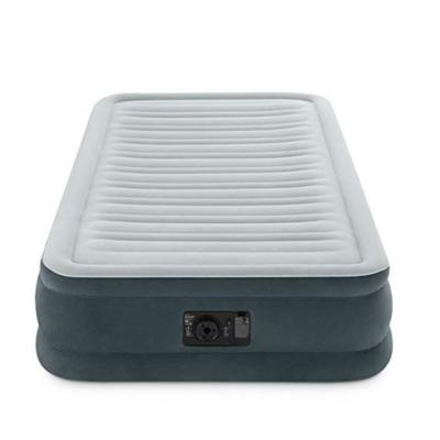 Intex Recreation Comfort Plush Mid Rise Dura-Beam Airbed Built-in Electric Pump, Bed Height 13